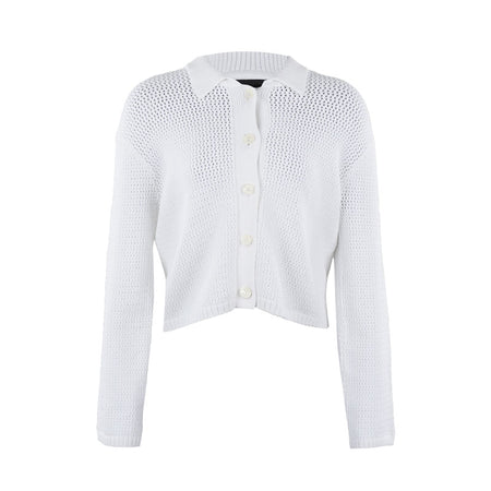 GFORE Cosa Cotton Blend Cardigan (Snow)