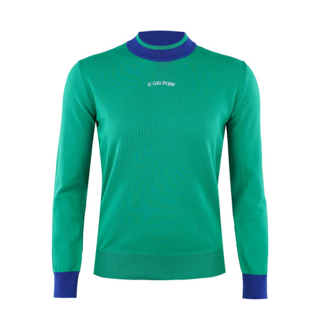 LE COQ SPORTIF GOLF New Basic Knit Women's Mock Shirt (Green)