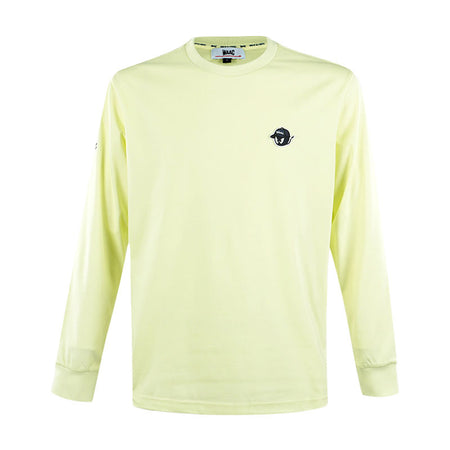 WAAC Men's Crewneck Long Sleeve T-Shirt (Yelllow)
