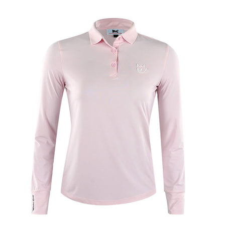 WAAC High Stretch Essential Women's Polo (Pink)