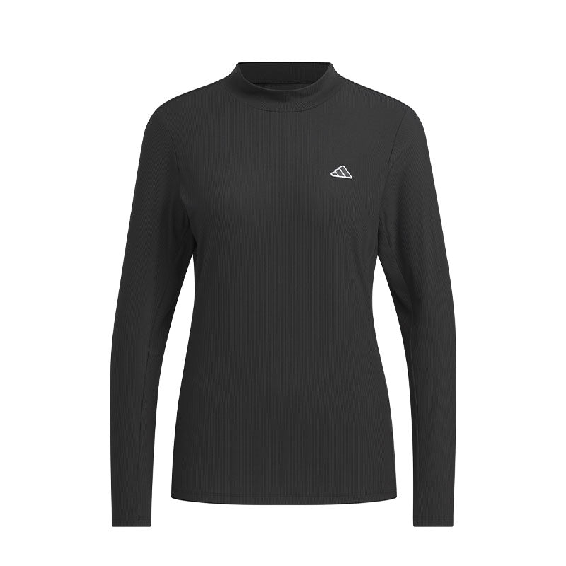 ADIDAS Climacool Women's Mock Neck Long Sleeve Shirt (Black)