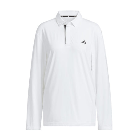 ADIDAS Ultimate365 Tour Women's Long Sleeve Polo (White)