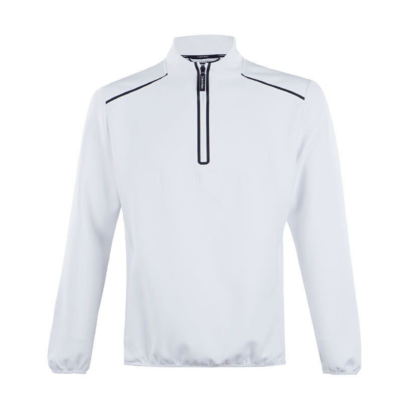 CALVIN KLEIN Brookhill Technical Half Zip Men's Jacket (White)