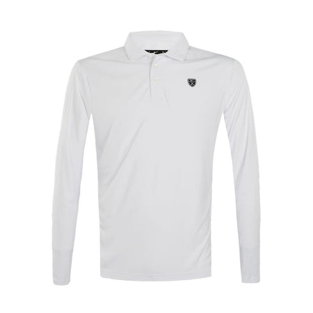 NIKE Dri-FIT Par Men's Long Sleeve Polo IWhite)