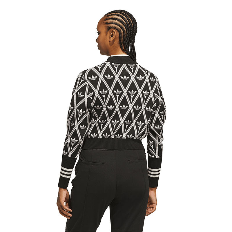 ADIDAS Originals Trefoil Women's Turtleneck Jumper (Black)