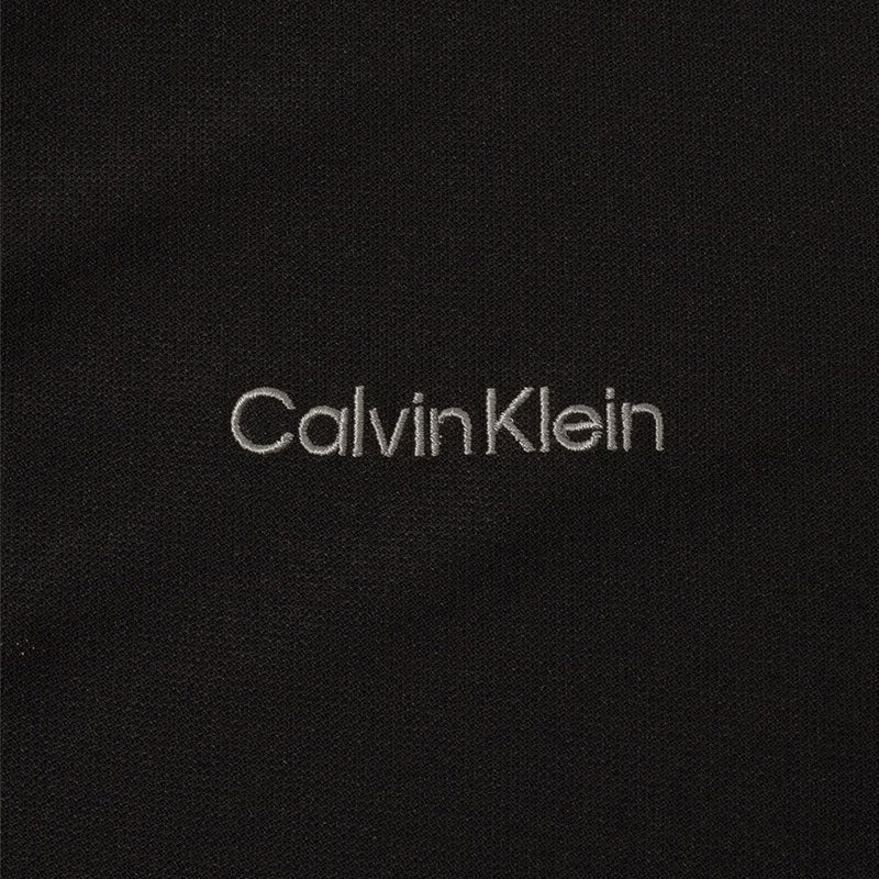 CALVIN KLEIN Riverdale Men's Long Sleeve Polo (Black)