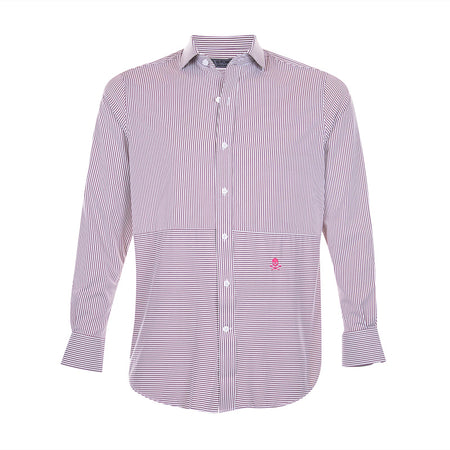 GFORE Paneled Modern Men's Long Sleeve Shirt (Carbenet)
