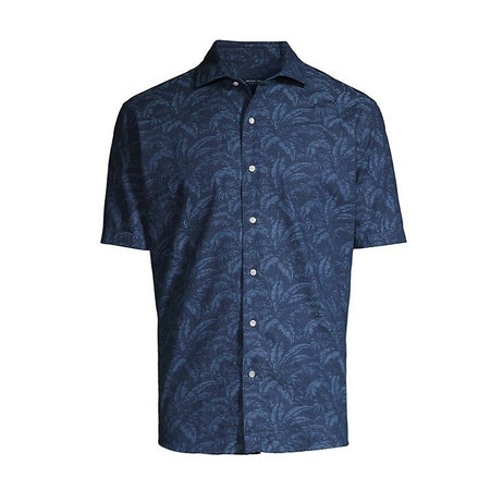 PETER MILLAR Marius Cotton Men's Shirt (Indigo)