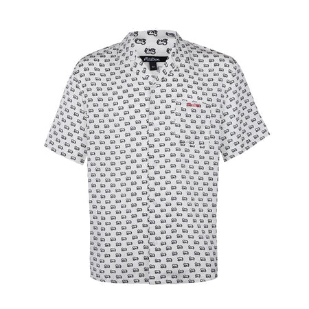 MALBON GOLF x Keith Haring Camp Men's Shirt (White)