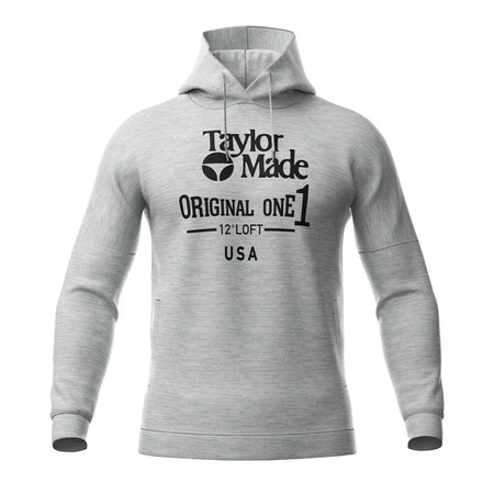 TAYLORMADE Men's Logo Hoodie Jacket (Green Heather)
