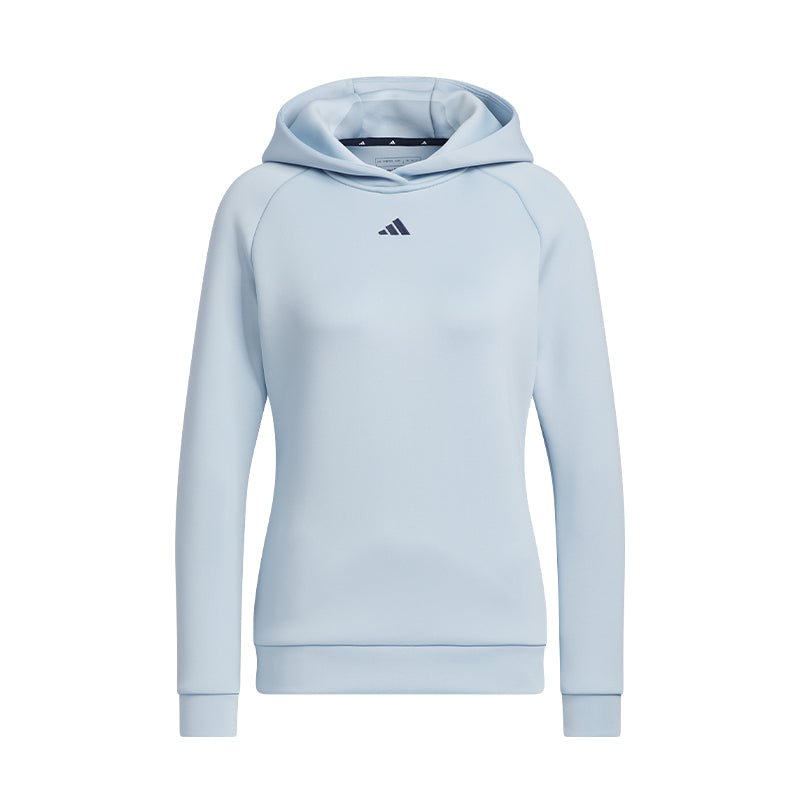 ADIDAS 3D Deboss Knit Women's Hoodie (Blue)
