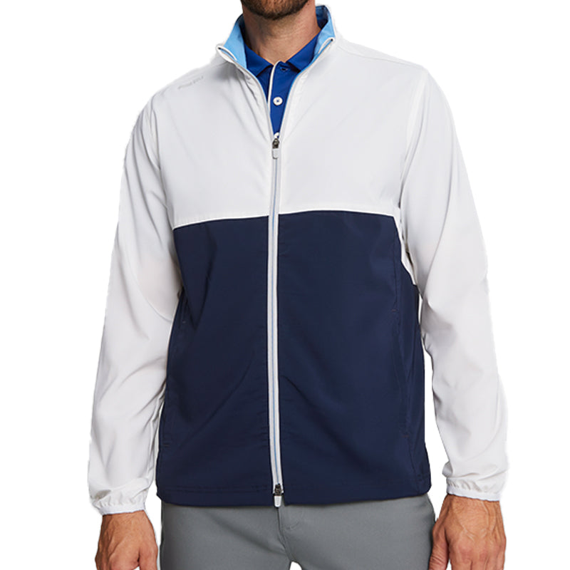 PUMA Monterey Men's Windbreaker (White/Navy)
