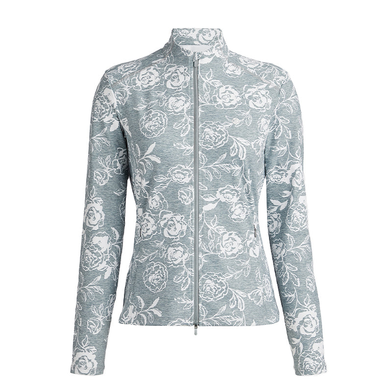GFORE Peony Women's Long Sleeve Outerwear (Heather Grey)