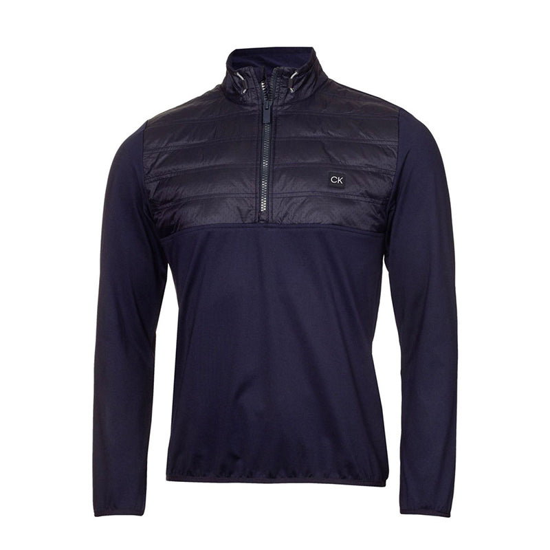 CALVIN KLEIN Rangewood Men's Half-Zip Hybrid (Evening Blue)