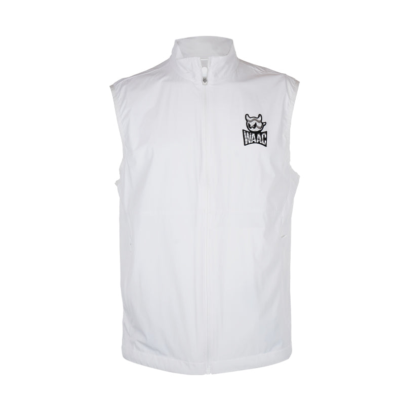 WAAC Korea Full-Zip Men's Vest (White)