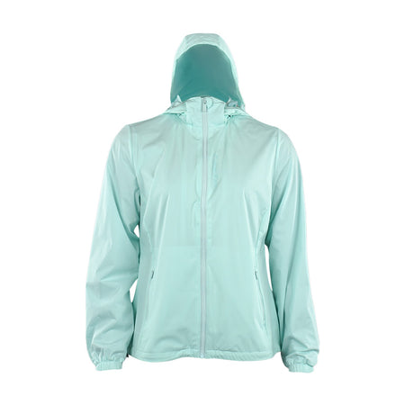 CALVIN KLEIN Women's Hooded Windbreaker (Light Jade)