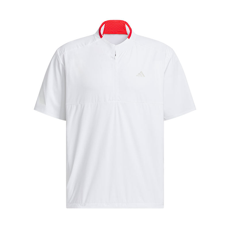 ADIDAS Adizero Quarter-Zip Men's Pullover (White)