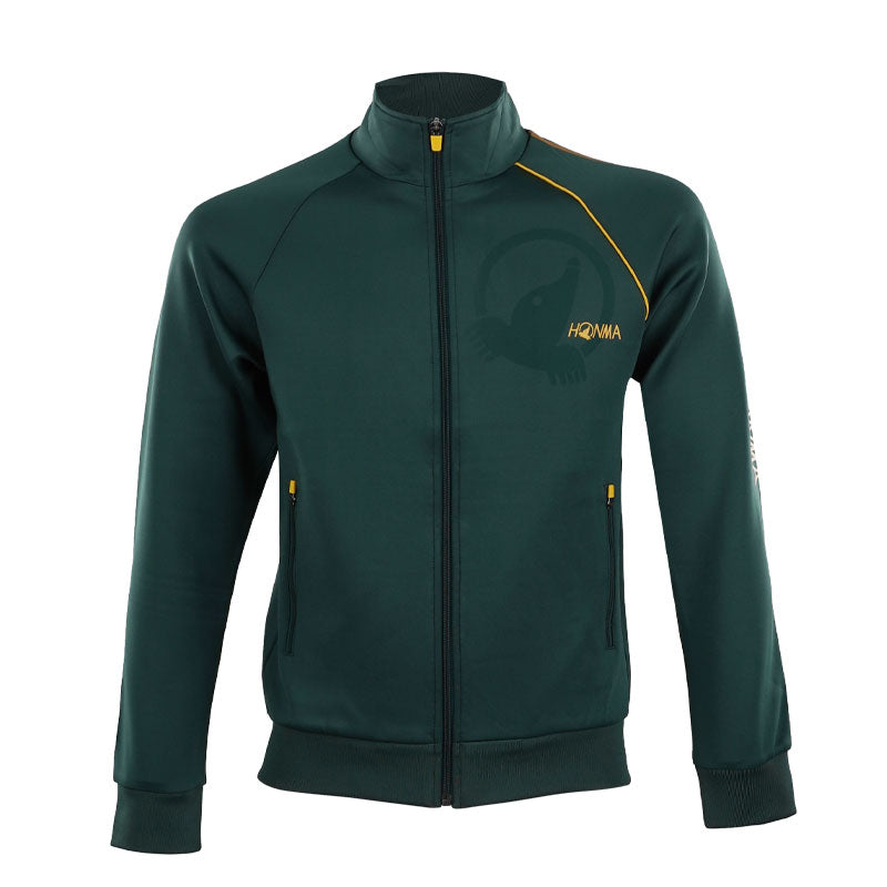 HONMA Full-Zip Men's Jacket (Dark Green)