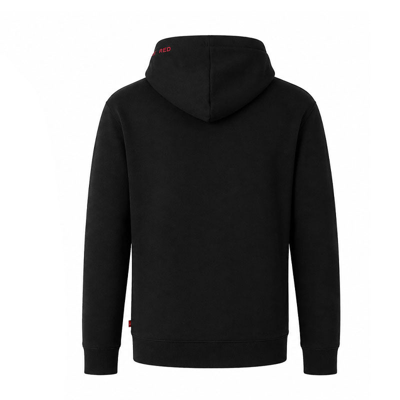 SUN DAY RED Icon Chain Stitch Men's Hoodie (Black/Red)