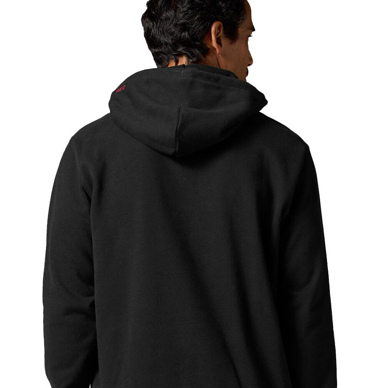 SUN DAY RED Icon Chain Stitch Men's Hoodie (Black/Red)