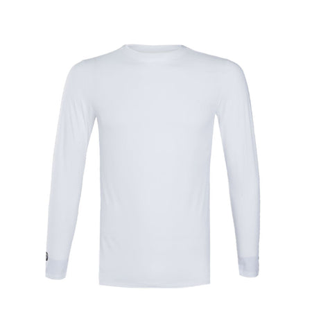 SPARMS Men's Round Neck Baselayer (White)