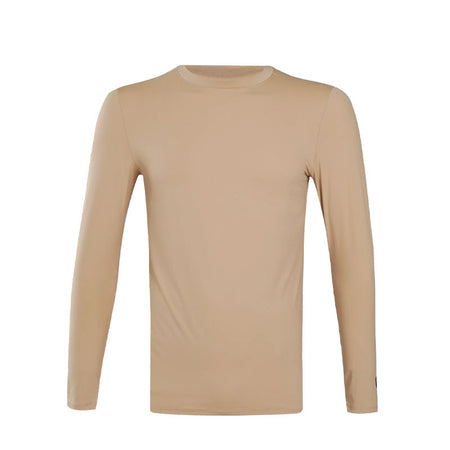 SPARMS Men's Round Neck Baselayer (Latte)