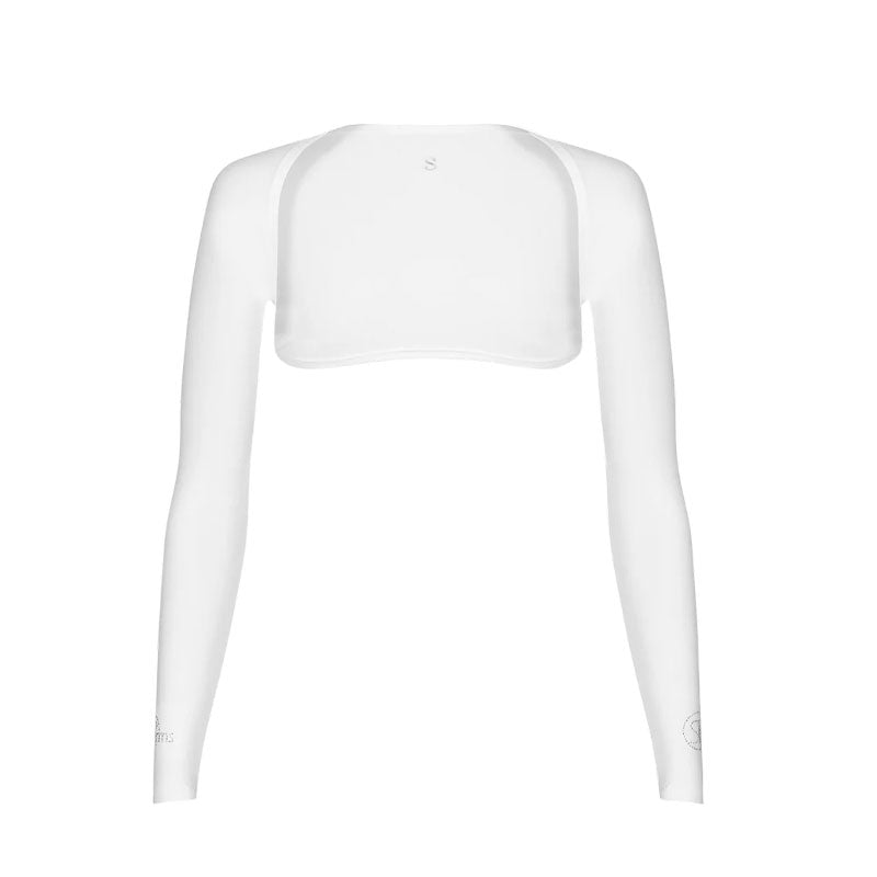 SPARMS Crystal Logo Shoulder Wrap (White)