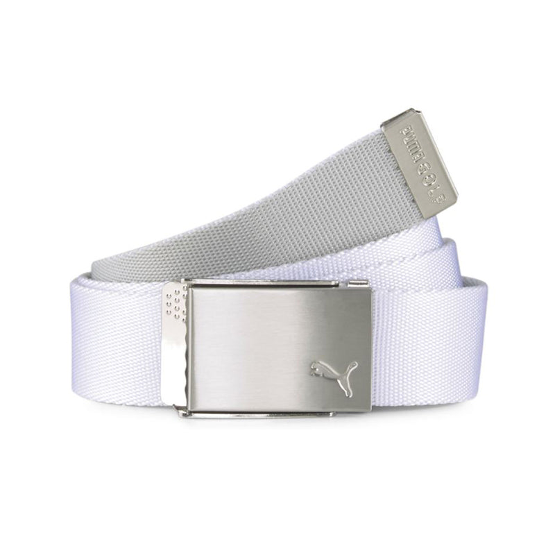 PUMA Reversible Web Men's Belt (White/Grey)
