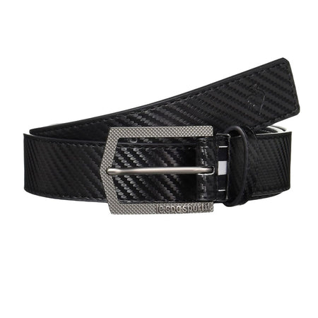 LE COQ SPORTIF GOLF Logo Buckle Men's Belt (Black)