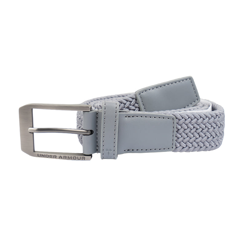 UNDER ARMOUR Braided Men's Golf Belt (Grey)
