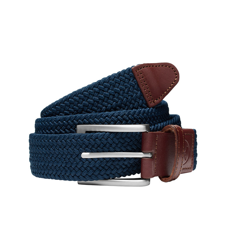 PUMA Braided Weave Belt (Blue)
