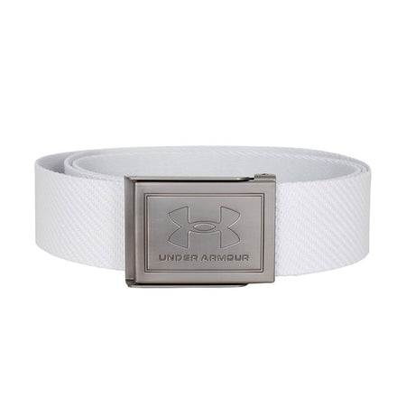 UNDER ARMOUR Drive Stretch Webbing Men's Belt (White/Steel)