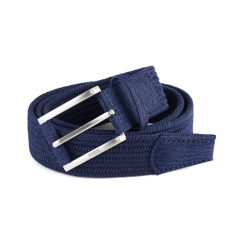 PUMA Stretch Weave Men's Belt (Deep Navy)