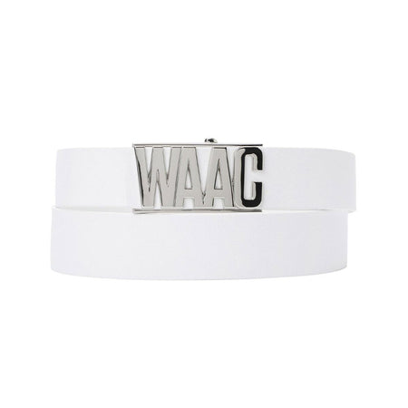 WAAC Logo Men's Belt (White)