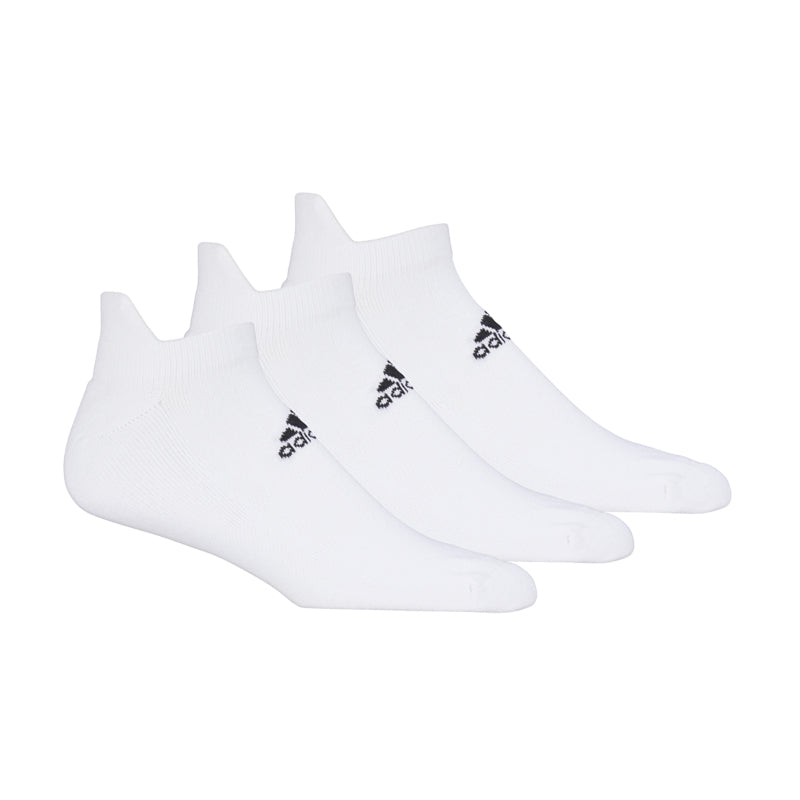ADIDAS 3-Pack Ankle Socks (White)