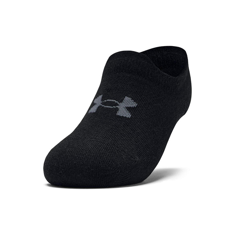 UNDER ARMOUR Ultra Low 3-Pack Low Socks (Black)
