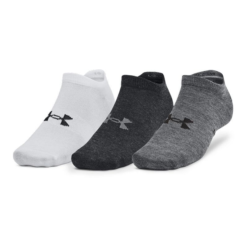 UNDER ARMOUR ESS 3 Pack Low Socks (Multi-coloured)