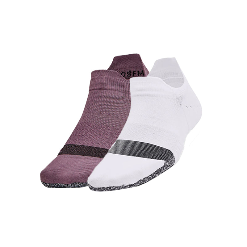 UNDER ARMOUR 3-pack Women's Socks (Purple/White)