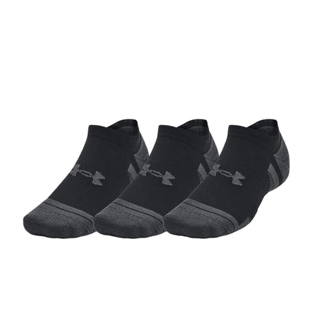 UNDER ARMOUR Performance Tech 3-Pack NS Socks (Black)