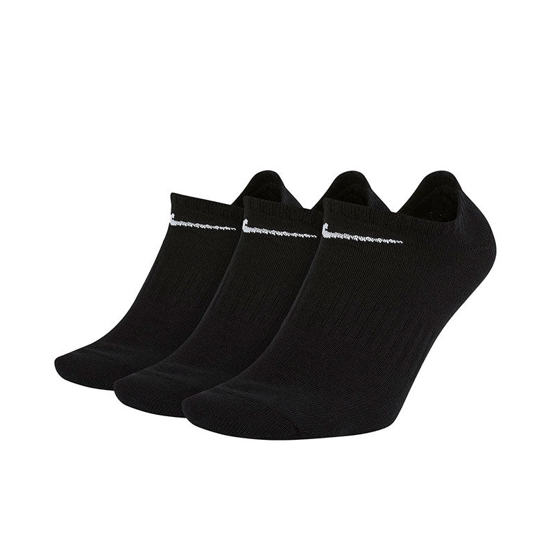 NIKE Training No-Show 3-Pack Socks (Black)