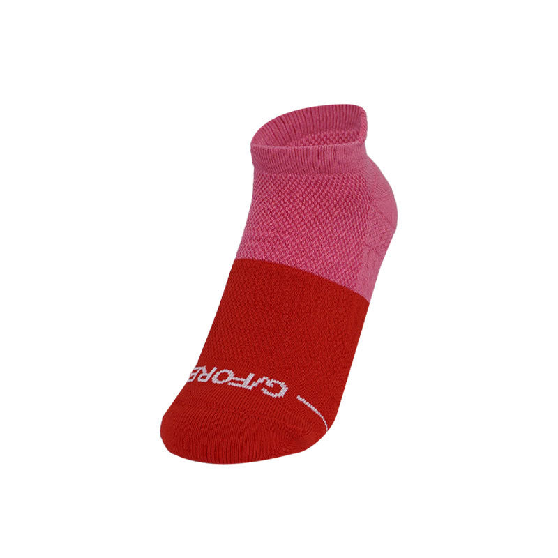 GFORE Two Tone No-Show Women's Socks (Pink/Poppy)