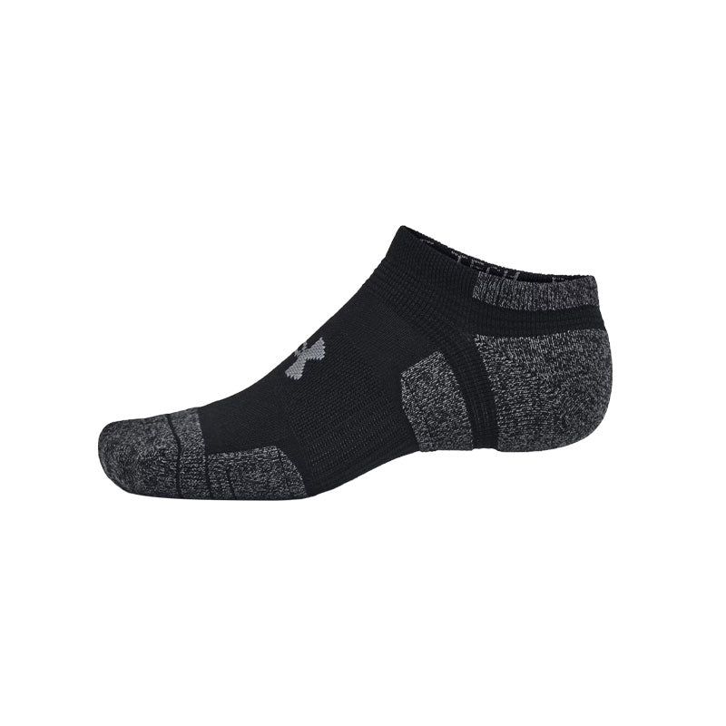 Performance Tech Pro 3-Pack Unisex No Show Socks (Black)
