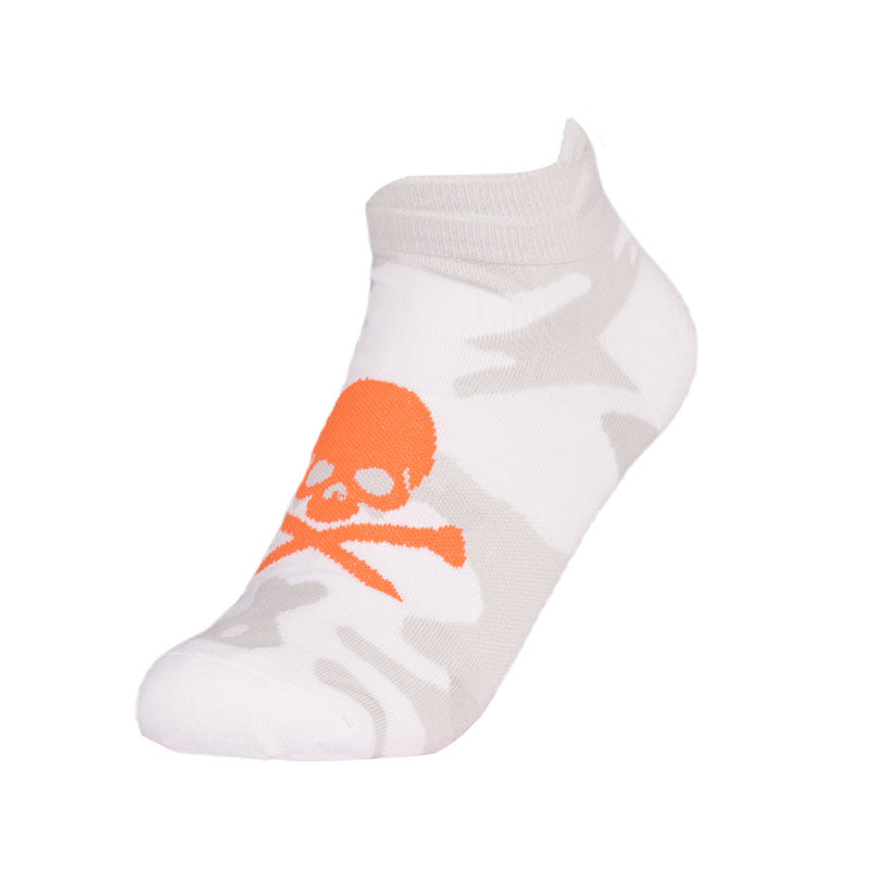 GFORE Skull & T's Men's Ankle Socks (Snow)