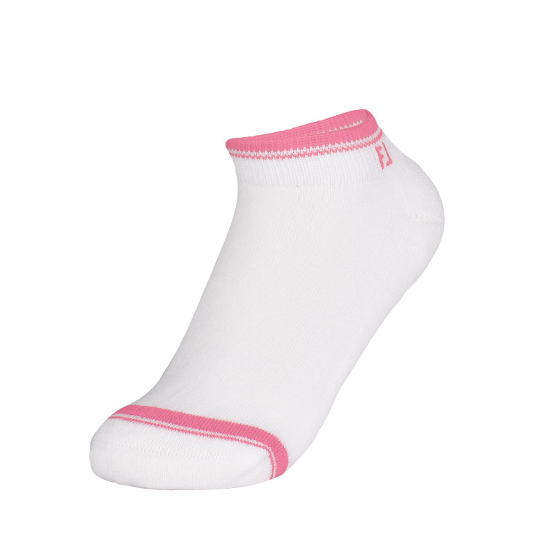 FOOTJOY ProDry Sportlet Women's Socks (White/Pink)