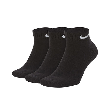 NIKE 3-Pack Ankle Socks (Black)