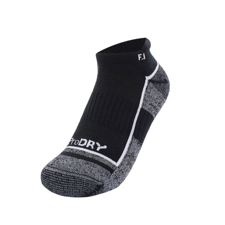 FOOTJOY ProDry Roll Tab Ankle Socks (Black)