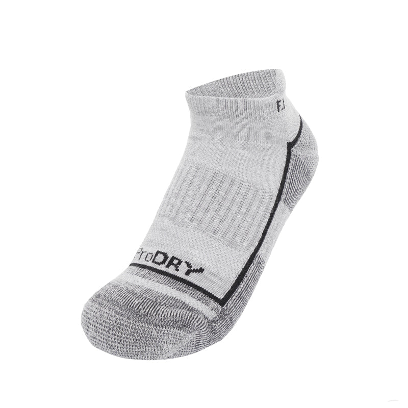 FOOTJOY ProDry Roll Tab Ankle Socks (Grey)
