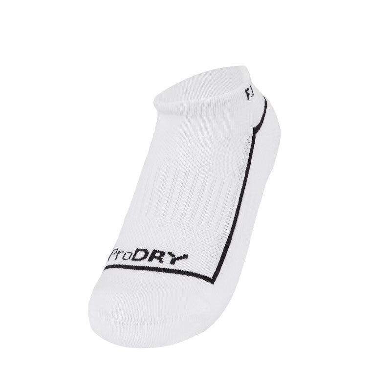 FOOTJOY ProDry Roll Tab Women's Ankle Socks (White)