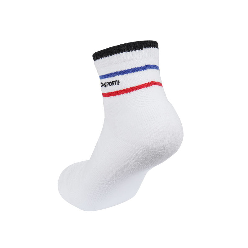 LE COQ SPORTIF GOLF Men's Ankle Socks (White)