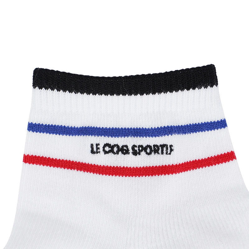 LE COQ SPORTIF GOLF Men's Ankle Socks (White)